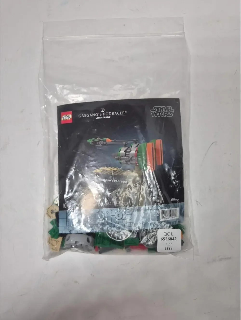 LEGO 6556842 Star Wars  GASGANO'S PODRACER | Walmart Exclusive | NIB Poly A452 - Picture 3 of 3